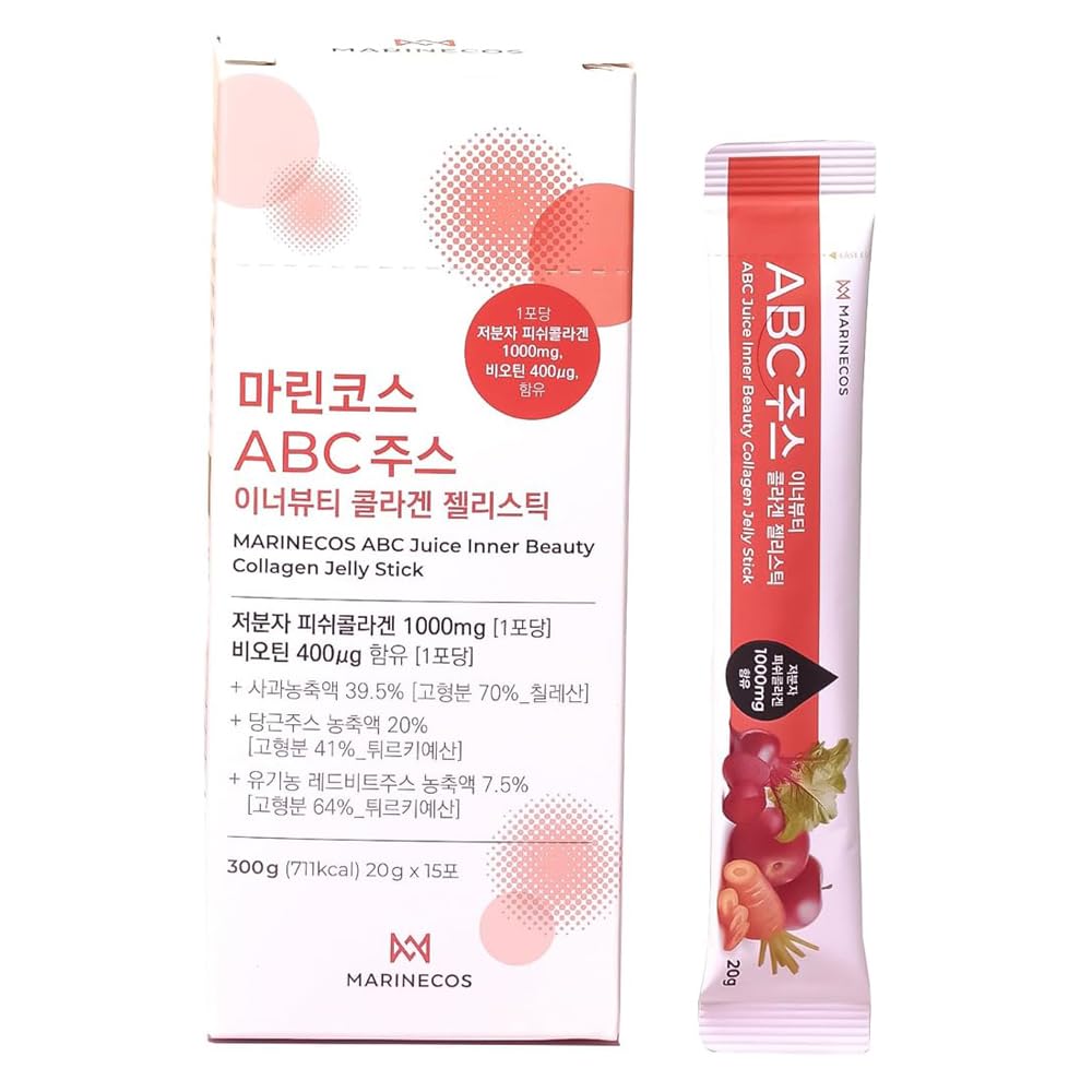 Amazon.com: ABC Juice Inner Beauty Collagen Jelly Stick ㅣ Marine