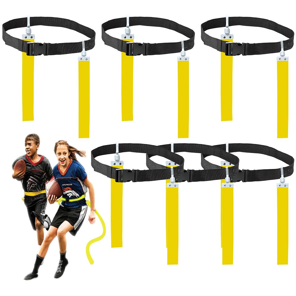 Flag Football Belt and Flags Set for Kids Teens Training