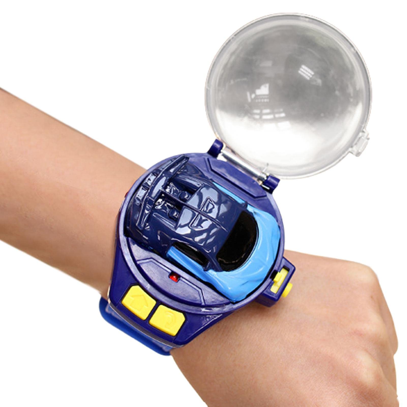 Hinaa Mini Remote Control Watch Car Toys Long Distance Wrist