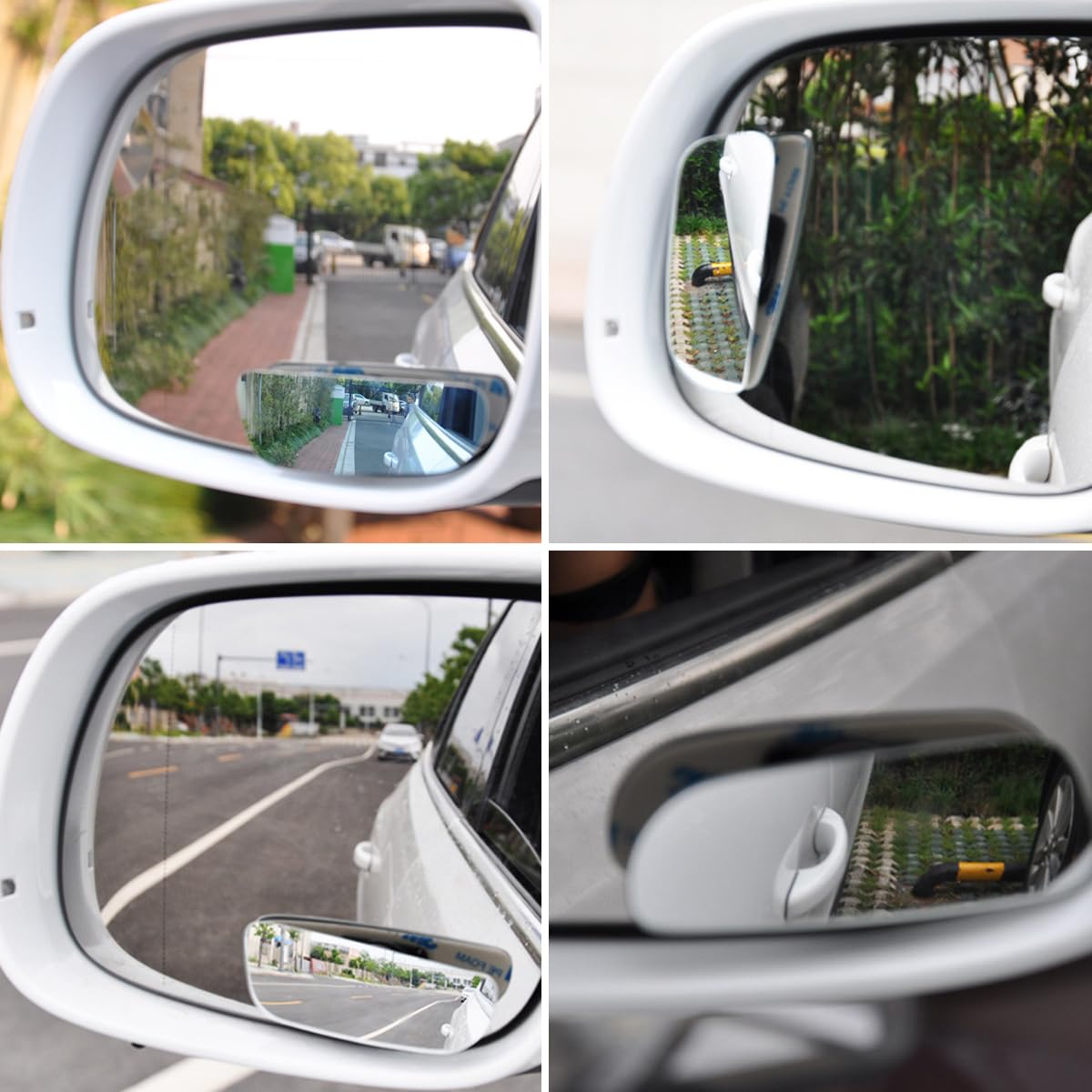 Specchietti Angolo Morto Auto - Doppio Set Regolabile 360° Per Auto E SUV - Foto 5