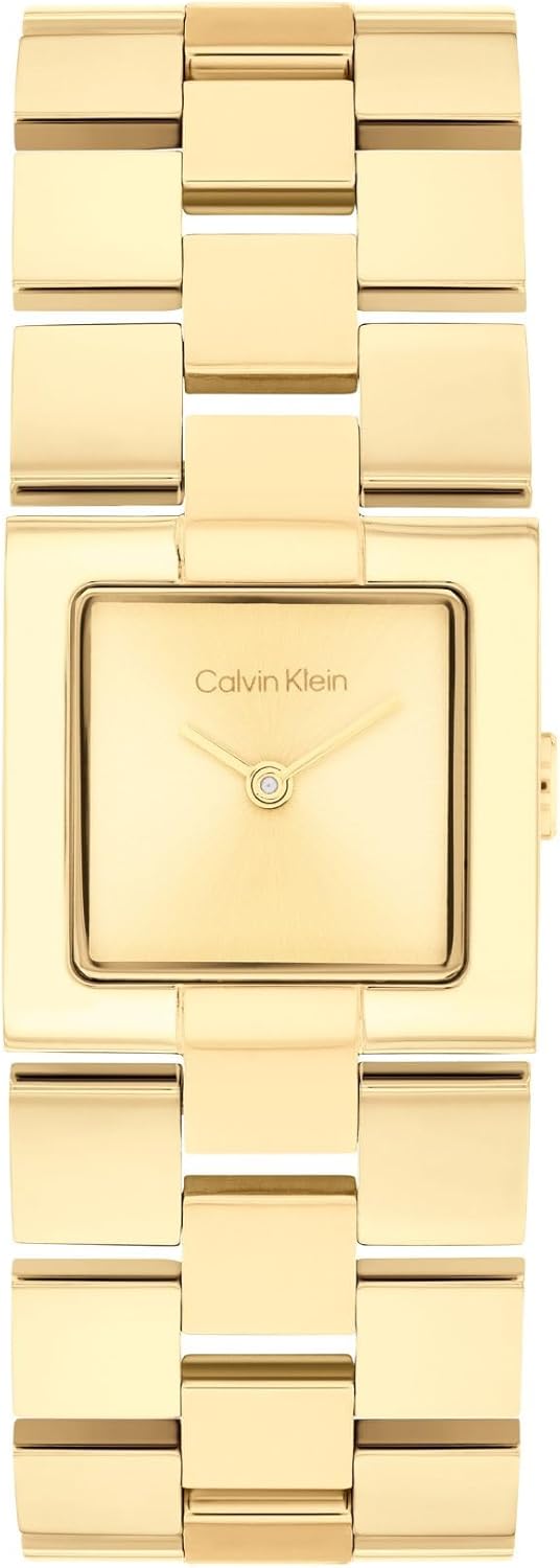 Calvin Klein Women's CK Meridian - 22mm 2H Quartz Slim Watch - Stainless Steel Bracelet - Minimalistic Stylish Timepiece - Premium Fashion - Gift for Her