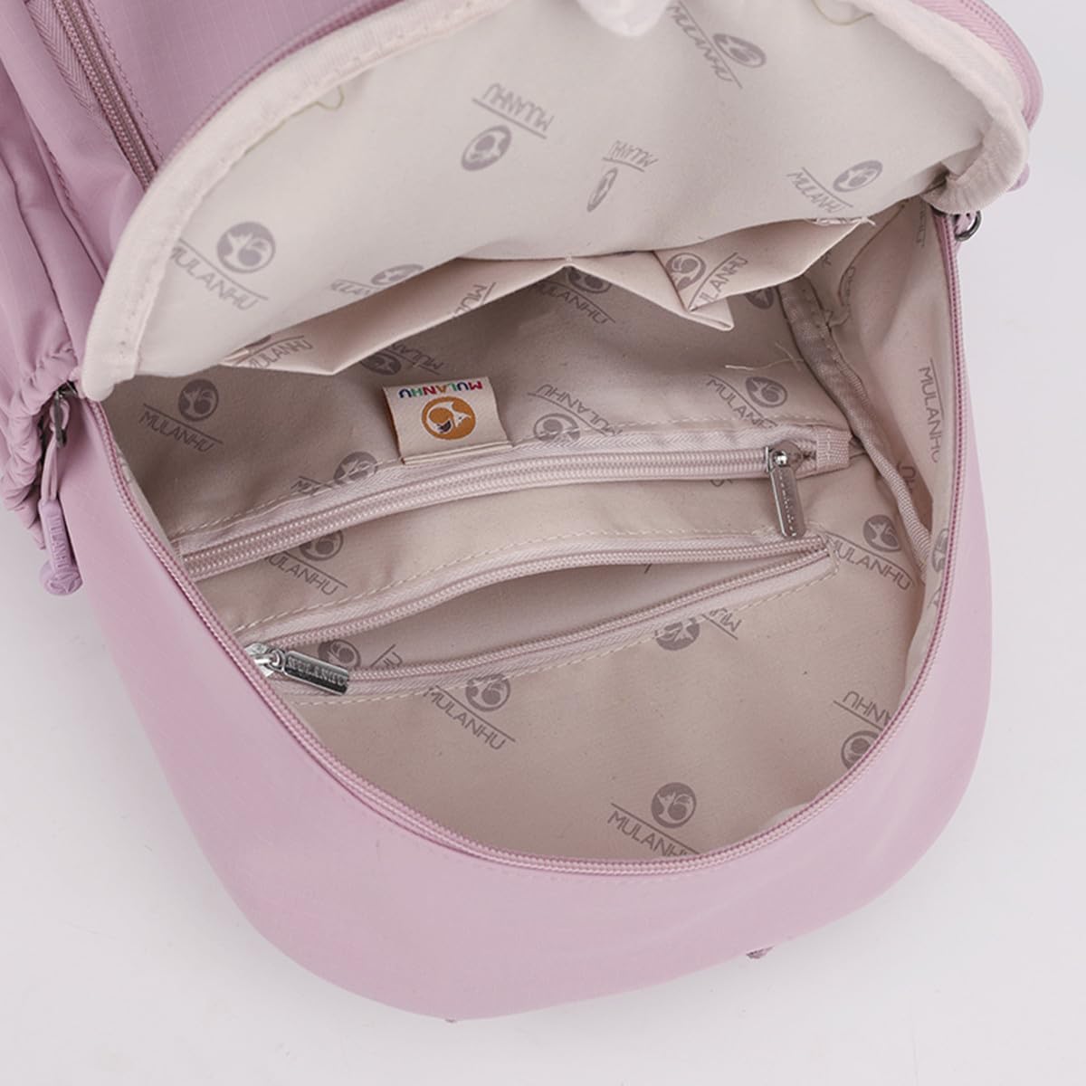 Mini Nylon Women Backpacks,11L Small Ladies backpacks Casual Lightweight Women Shopping Travel Daypack (Z3-Caramel) - Image 5