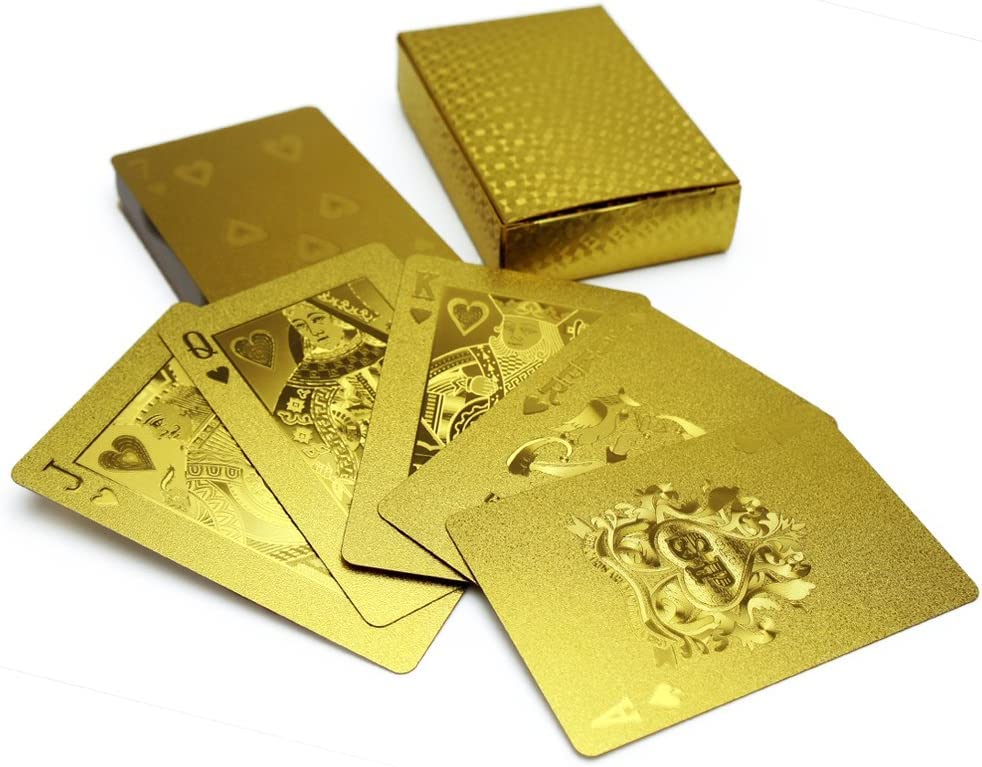 ゴールドトランプ Amazon.co.jp: [カロカック]トランプ 金のトランプ ゴールド