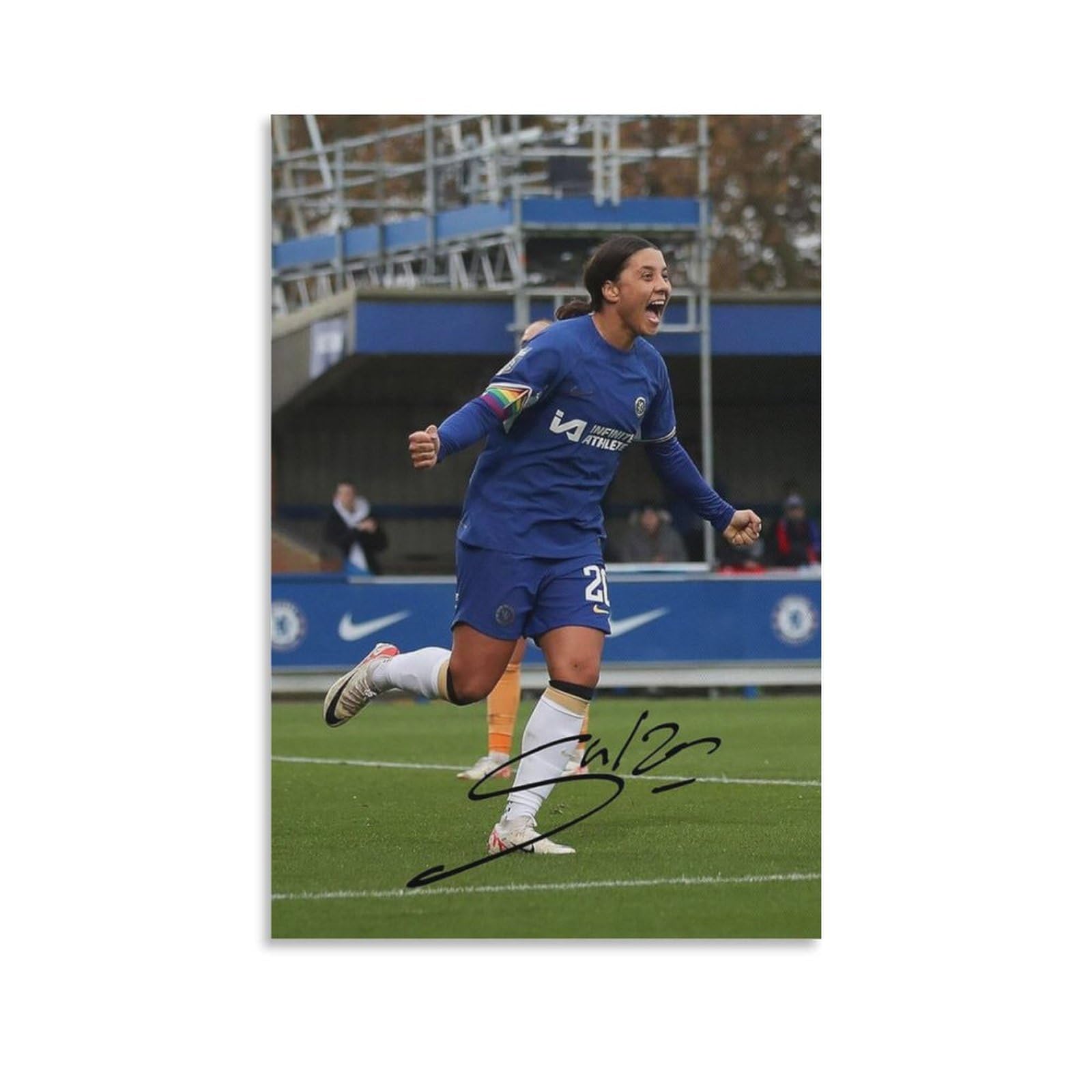 ASUIU Sam Kerr Canvas Poster Posters Wall Art Painting Canvas Prints Decor Poster Artworks 24x36inch(60x90cm)