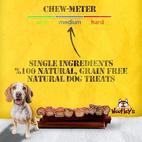 Miniatura 5 de Woofley's Palitos masticables regulares a granel de 4 a 5 pulgadas (50 unidades) - Palitos masticables para perros - Masticables para perros de