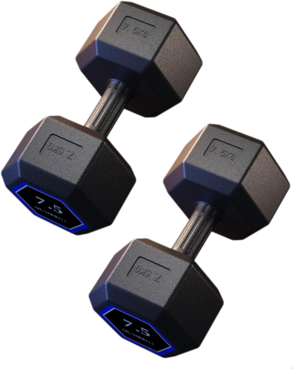 MAGIC SELECT Set of 2 Dumbbells, PVC and Sand Iron Weights for the Gym, Non-Slip Dumbbells, Ideal for Strength Training and Home Gym, Ergonomic Fitness Weights.