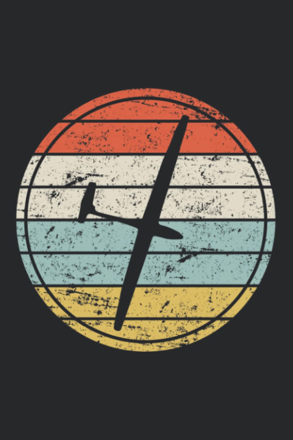 Gliding: Notebook / Paperback with Gliding motive -in A5 (6x9in) dotted dot grid