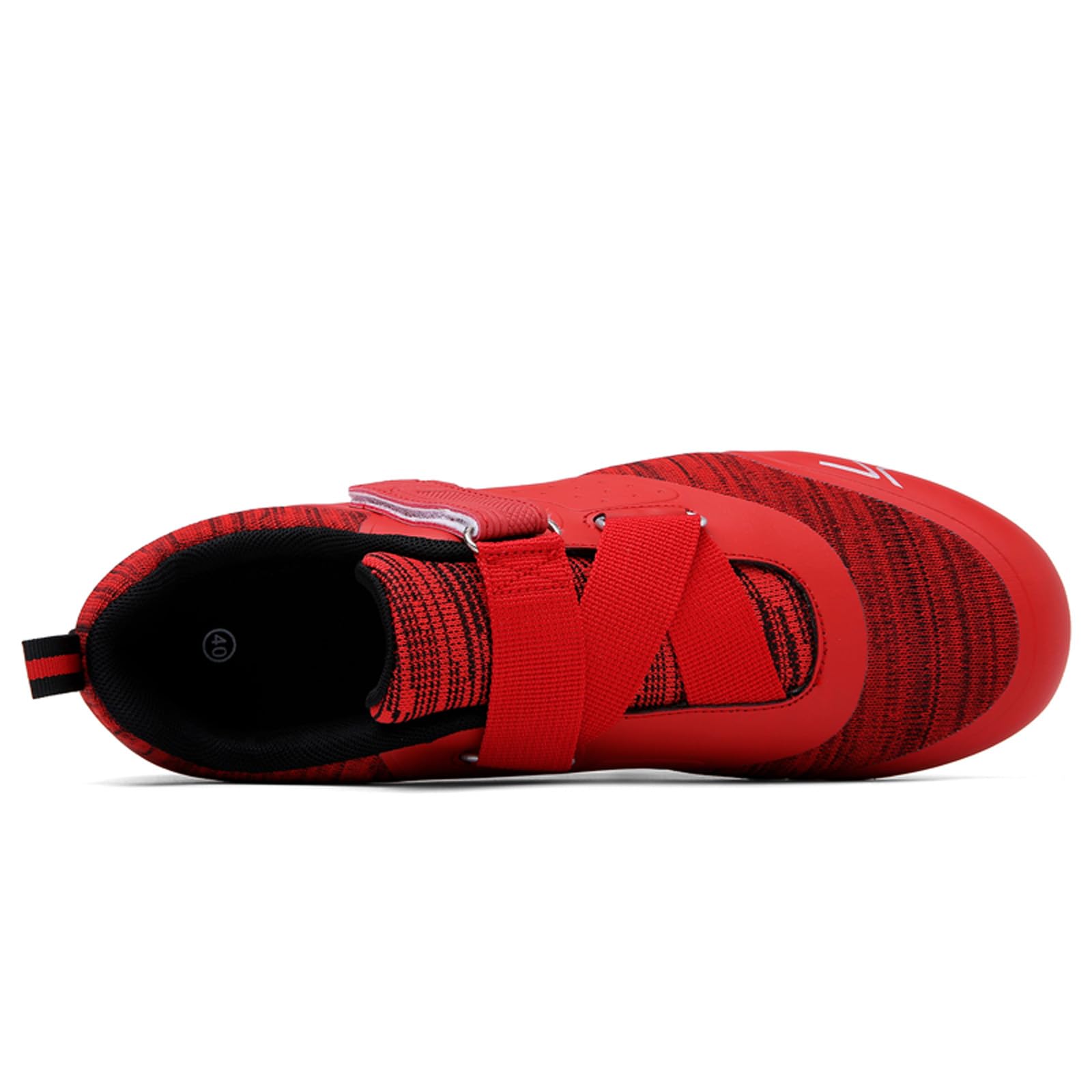 Mens Cycling Shoes Compatible Lock Pedal Bike Shoes Womens Bicycle Shoes Road Bike Riding Shoes Red 41