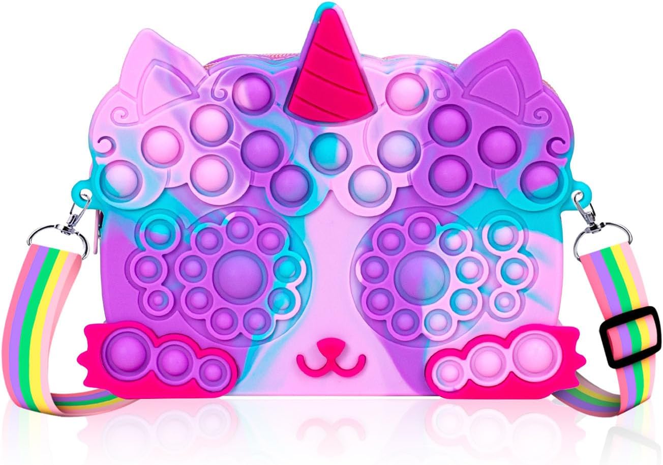 Kids Unicorn Purse for Little Girls Toddlers Wallet