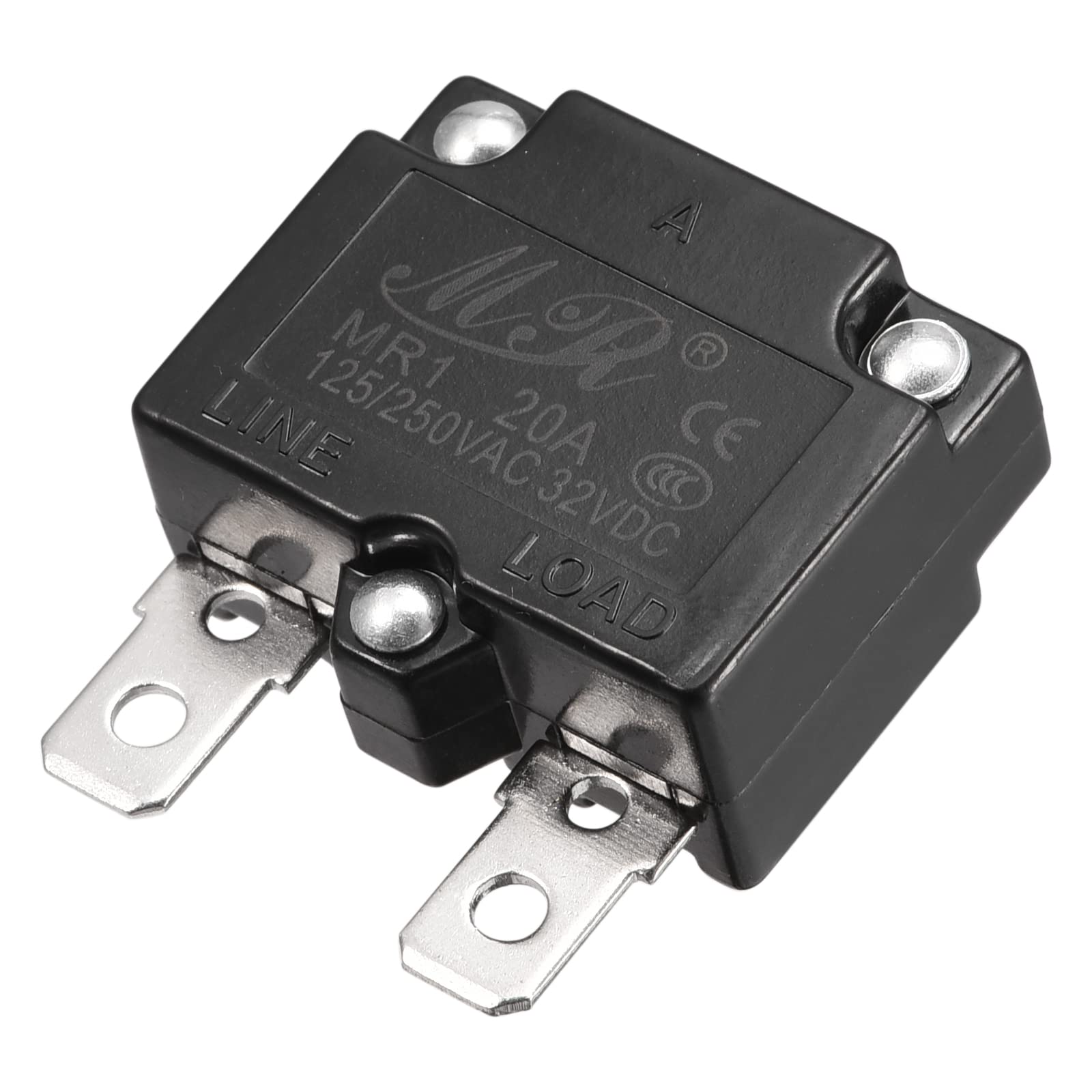 QUARKZMAN 4 Stück Leitungsschutzschalter 7A 125/250V AC,50V DC | Thermoschalter, Automatischer Reset, Thermische Sicherungen