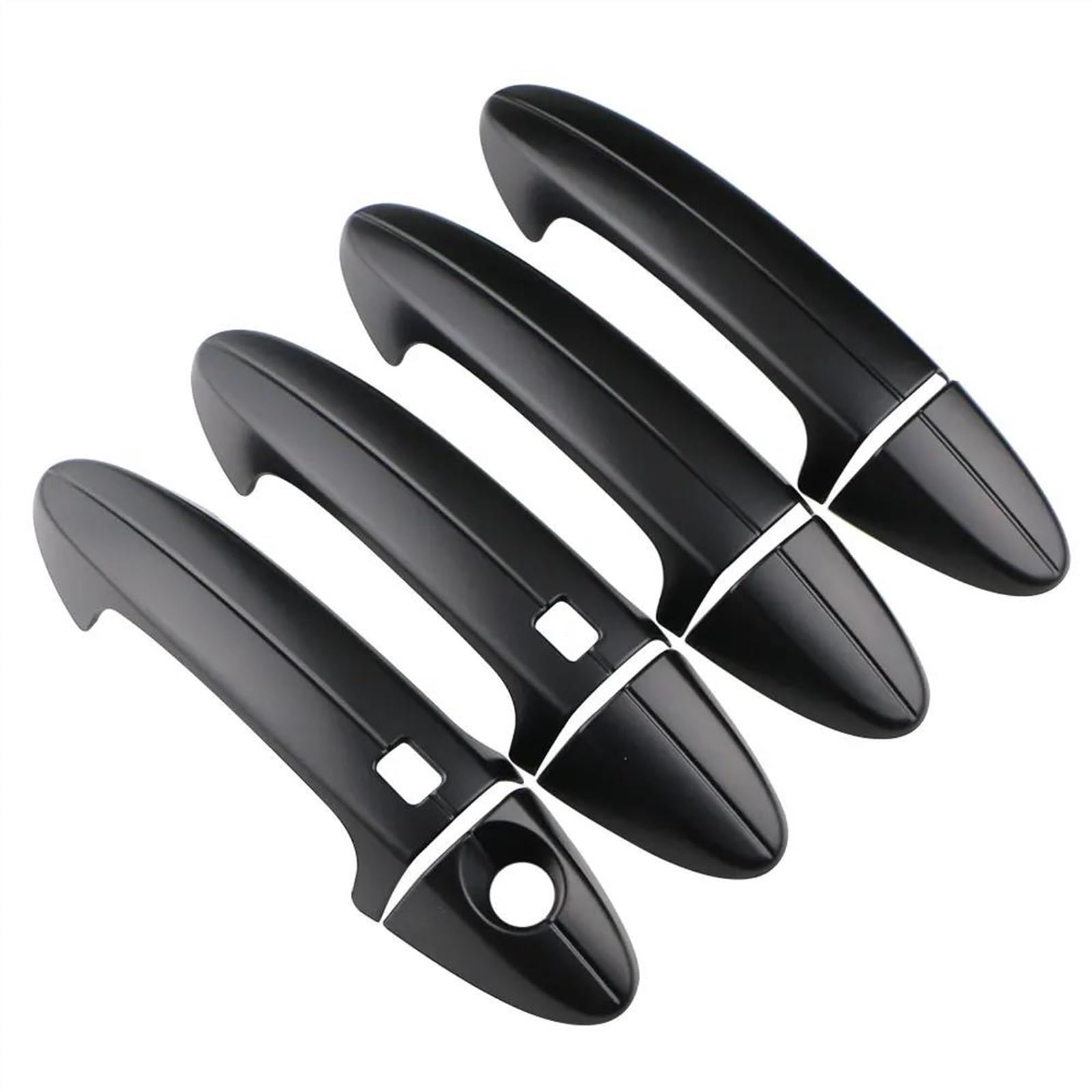 Kjhopy Onecolor Car Exterior Door Handles Cover Decorative Sticker For Ford Ecosport 2013-2017 For Fiesta 2009 Exterior Door Handle(Onecolor)