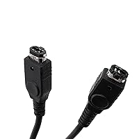 Vista 6 de GBA SP Link Cable 2 Player Game Link Cable compatible con Nintendo Gameboy Advance SPGameboy Advance 39Ft negro