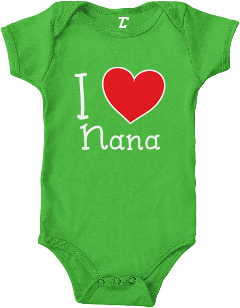 I Love My Nana - Heart Cute Bodysuit