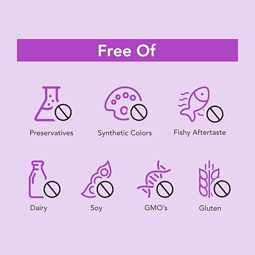 Miniatura 9 de Premom Aceite de pescado prenatal DHA: vitamina D fórmula Omega 3 suplemento – EPA + DHA Suplementos de fertilidad para mujeres – obtenido