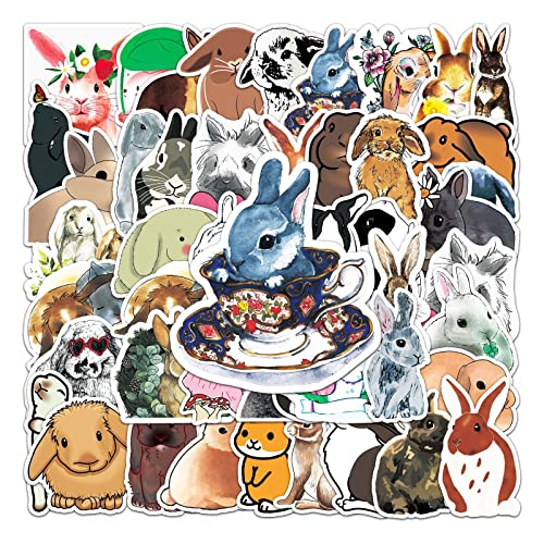 100 Stück Kity Aufkleber - Kawaii Katzen Sticker Wasserfest Vinyl