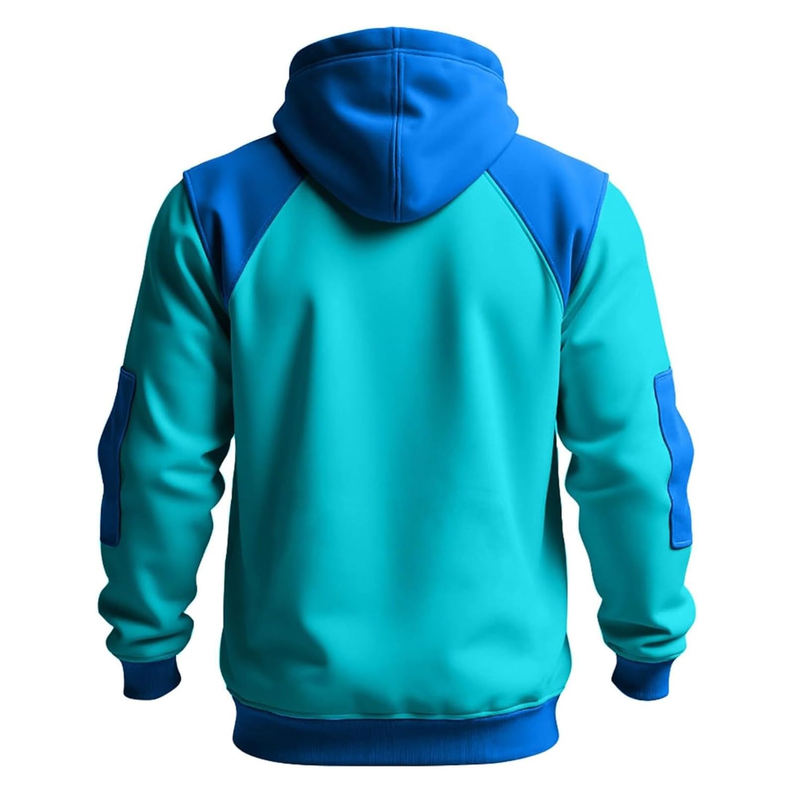 Sudadera con Capucha Casual de Felpa Manga Larga Corte cómodo Ideal para Actividades diarias y Exteriores con Bolsillo Delantero