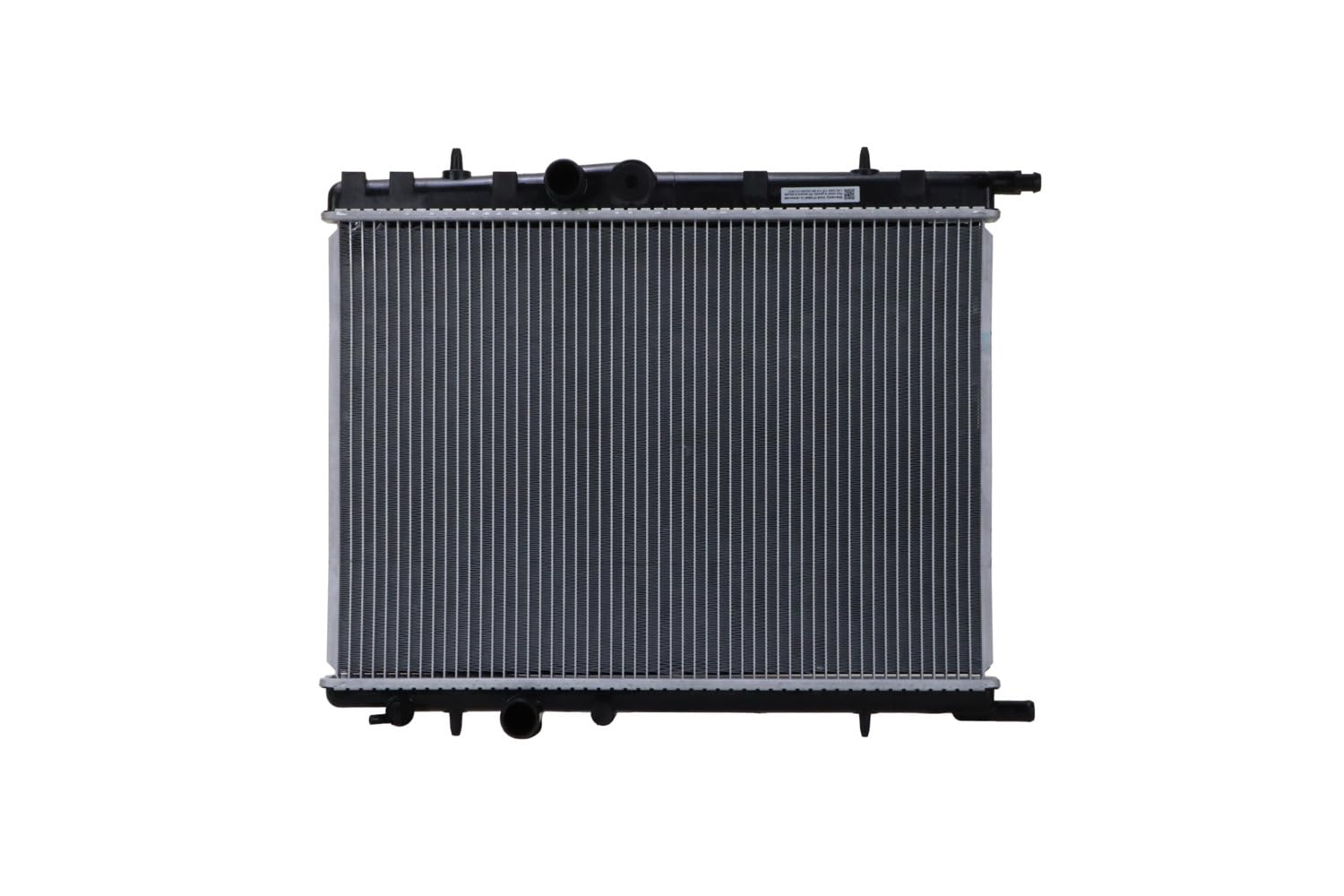 HELLA 8MK 366 302-691 Radiador, refrigeración del motor - Aletas refrigeración soldadas - Aluminio/Plástico - con juntas - sin depósito de compensación