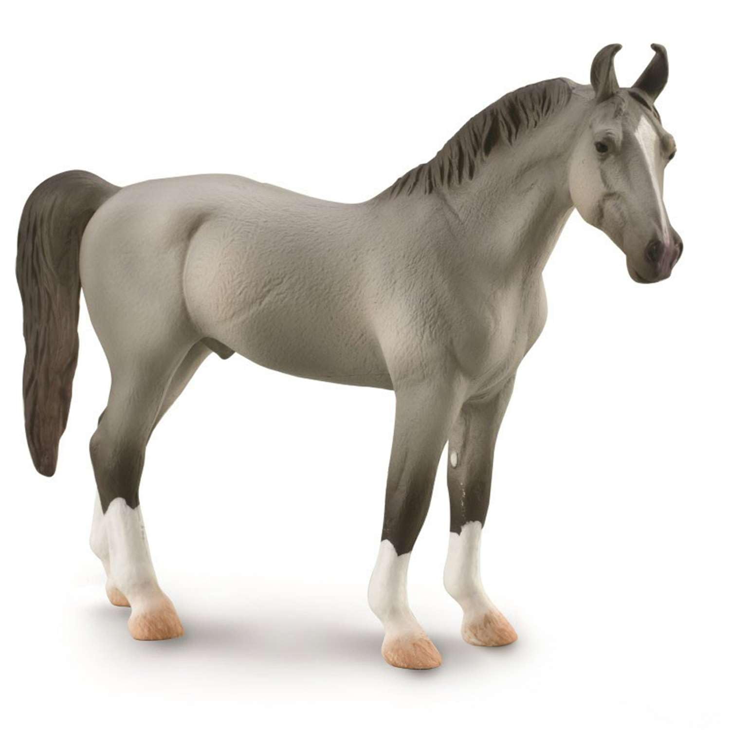 CollectA Marwari Stallion (Grey) Collectable Horse Figurine