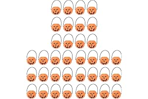 Cabilock 36 Mini Halloween Bags for Trick or Treating