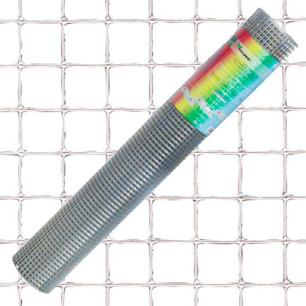 Malla Electrosoldada Galvanizada 19x19 / 100 cm. rollo 10 Metros Uso Domestico