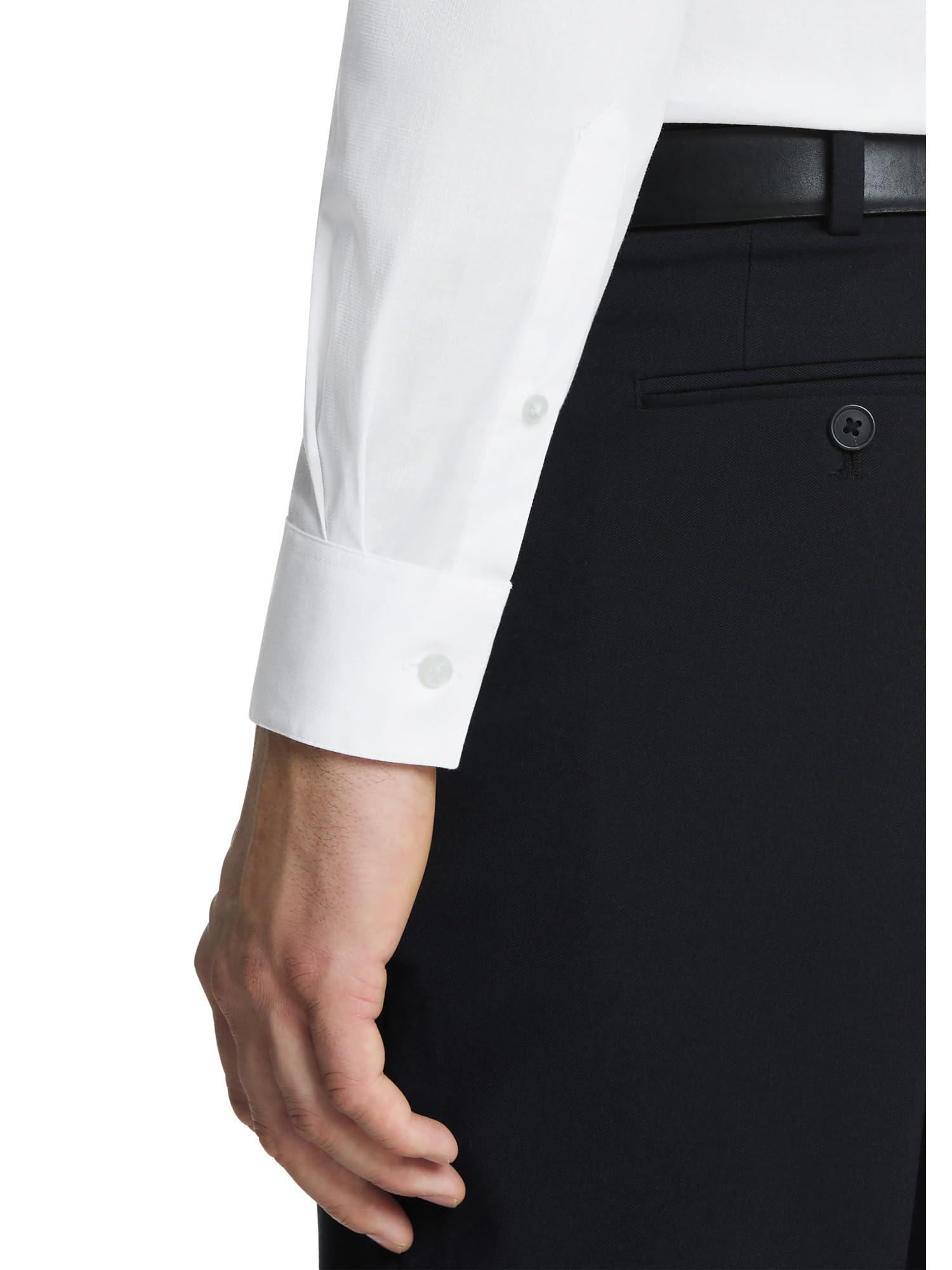 Van Heusen Men's Dress Shirt Regular Fit Flex Collar Stretch Solid
