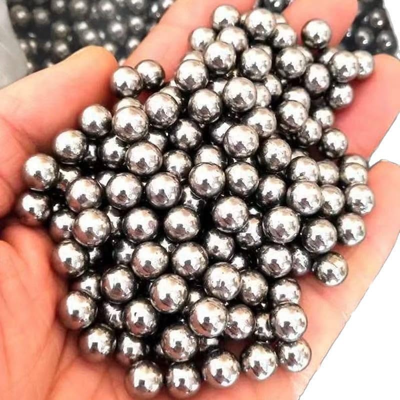 Slingshot Ammo Kit 300PCS Steel Balls with 3 Replacement Bands, Slingshot Accessories Set for Hunting, Target Shooting and Outdoor Use