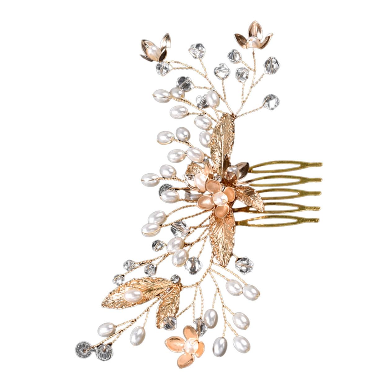 FRCOLOR 5stücke Braut Haarschmuck Haarkamm Funkelnde Haarschmuck Für Hochzeiten Eleganter Kopfschmuck Für Bräute Handgefertigte Haaraccessoires