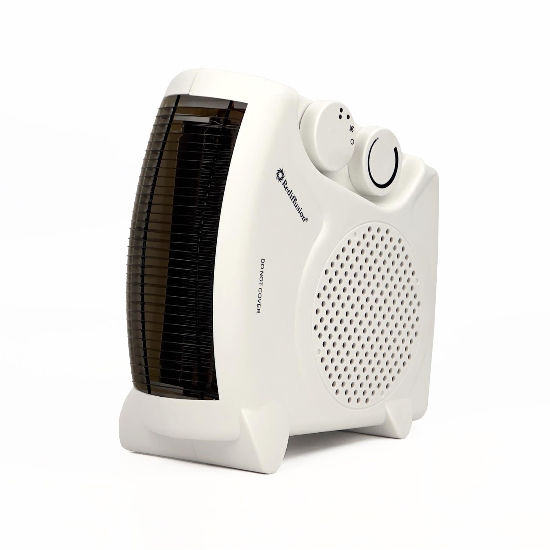 Rediffusion 0 BTU Electric Compact Space Heater with Adjustable Thermostat