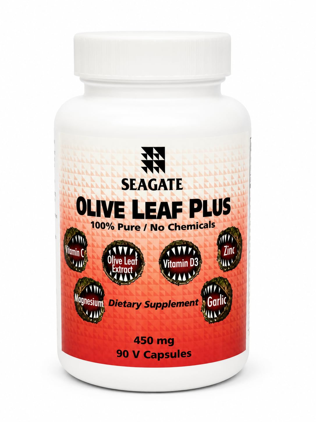 Seagate Products Olive Leaf Plus 450mg 90 V caps