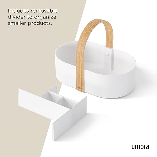 Vista 23 de Umbra Bellwood Caddy Negro/Nogal