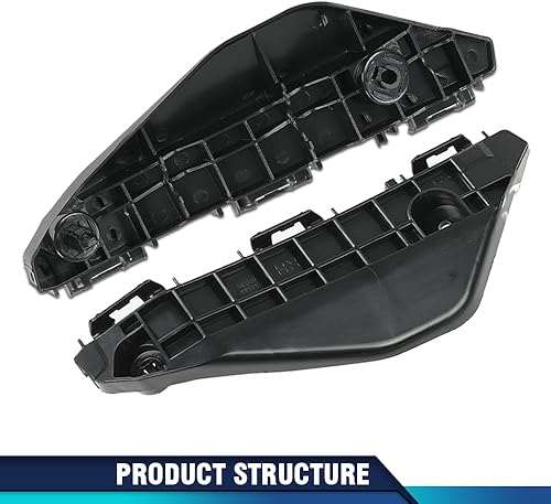 Miniatura 372 de PIT66 Soporte de parachoques delantero compatible con Hyundai Sonata 2011-2015 2 piezas soporte de parachoques delantero izquierdo y derecho