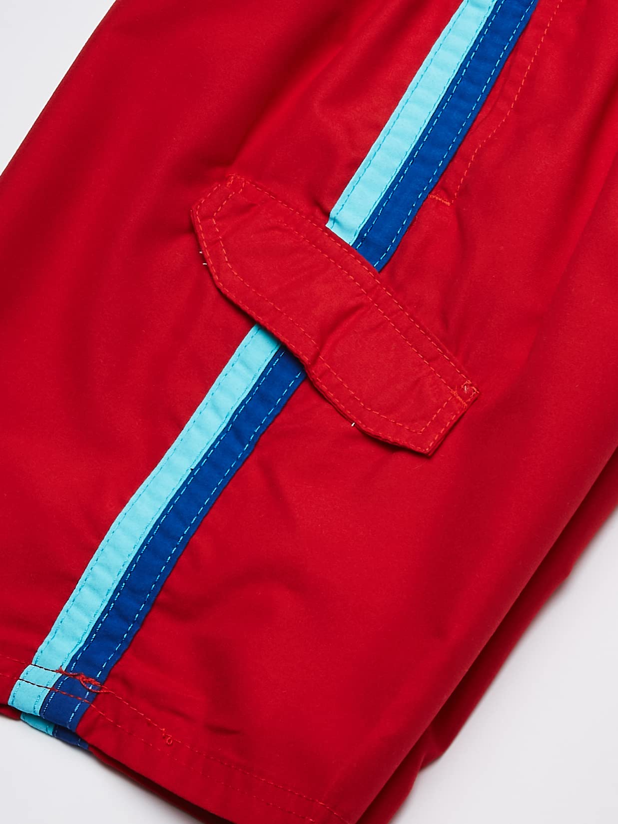 Kanu Surf Reflection Quick Dry UPF 50+ Beach Swim Trunk Costume a Pantaloncino, Tivoli Red, L Bambino