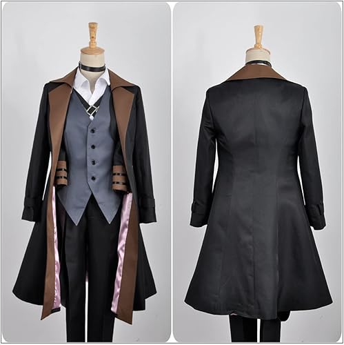 Miniatura 3 de Weixu Disfraz de anime Bungo Stray Dogs Nakahara Chuuuya para cosplay, disfraz de fiesta de Halloween para adultos