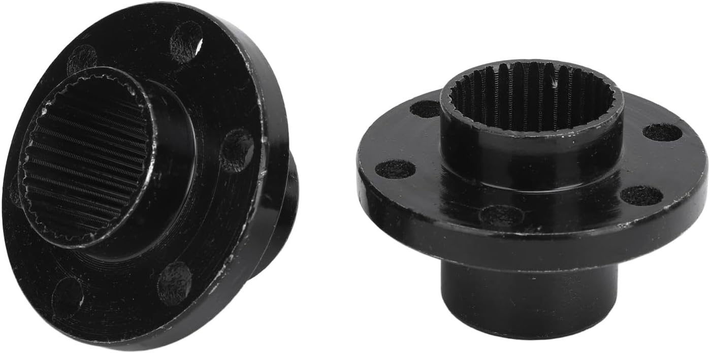 Rear Axle Sprocket Brake Disc Mount, 31T 32mm 6 Bolt Chain Wheel Fixing Accessories, High Hardness Steel Alloy Adapter for 50cc to 250cc ATV Go Kart Quad Bike, Precision Crafted Hu