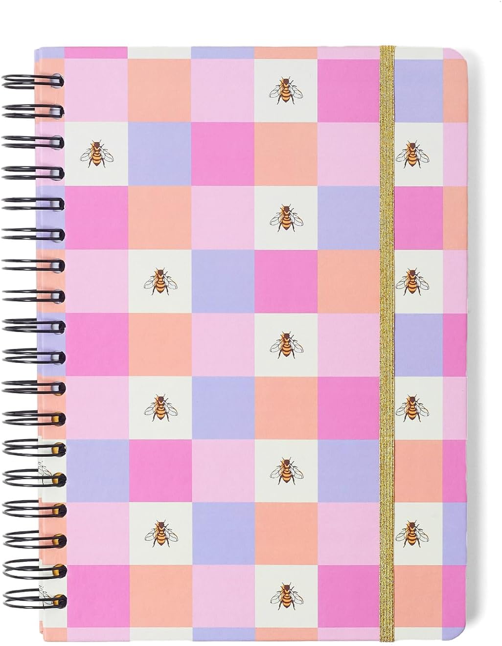 Caderno Espiral Melissa Pautado 17X24 Casinha Das Abelhas 160 Fls, Cicero Caderno Espiral Melissa Pautado 17X24 Casinha Das Abelhas 160 Fls, Cicero