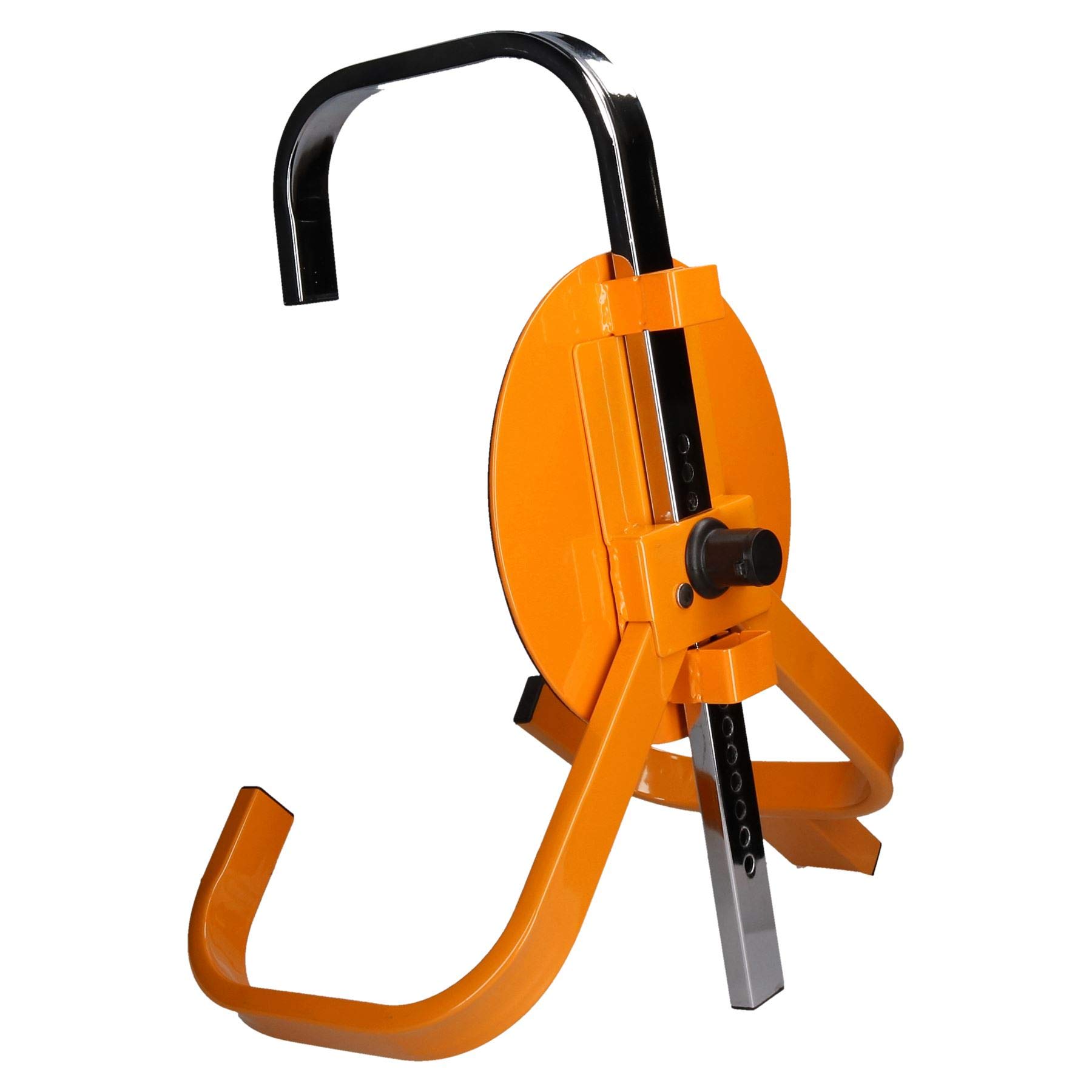 Maypole 8-10 Inch Universal Wheel Clamp Suitable for Small Trailers with Tyre Width 120 mm to 140 mm Diameter 400 mm to 550 mm, Yellow