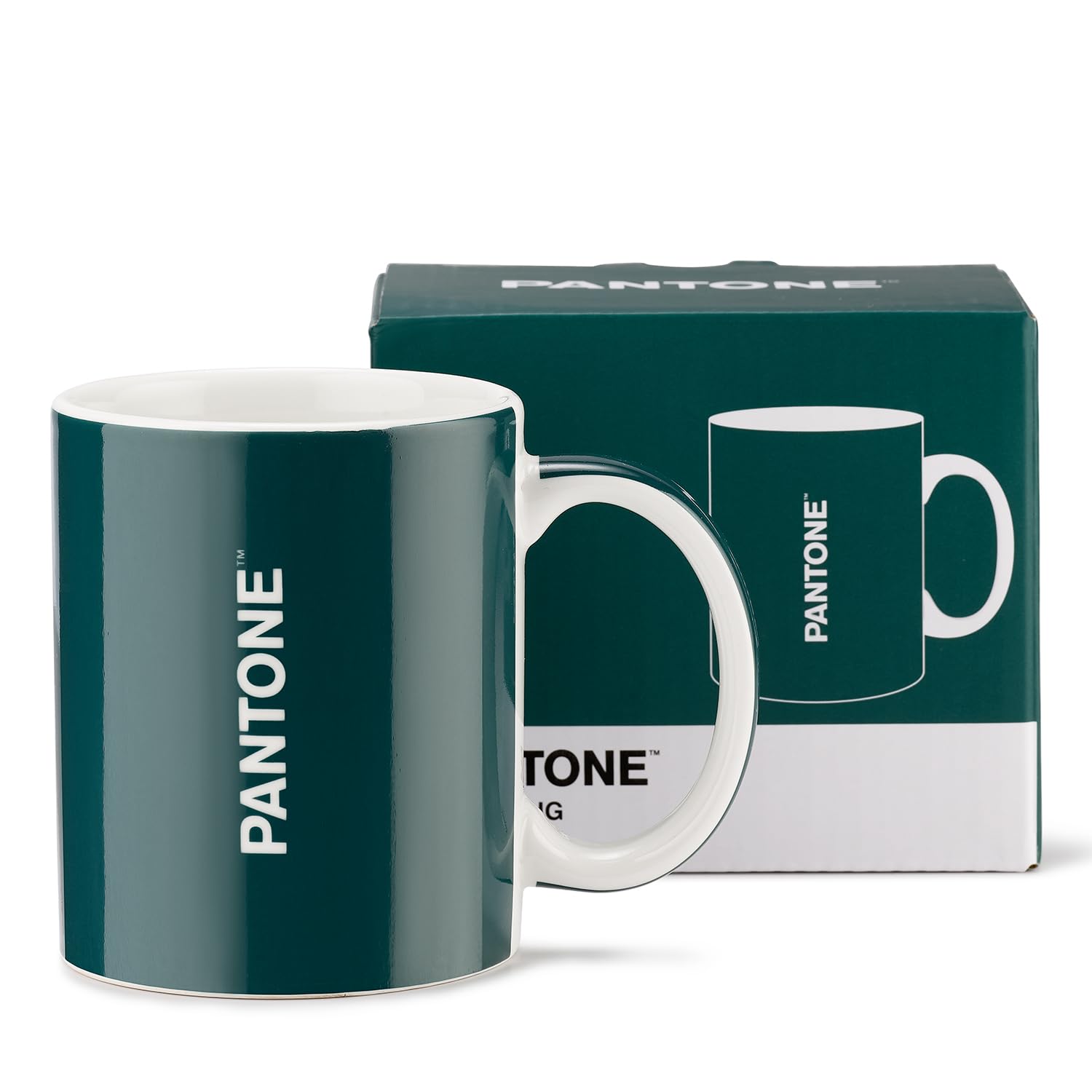 PANTONE - Tazza Colazione Personalizzata Pantone in Porcellana Resistente, Durevole, Antimacchia, Graffi, Odori - Tazze Caffe e The 350ml, Idee Regalo Regali Natale, Mug per Lavastoviglie e Microonde