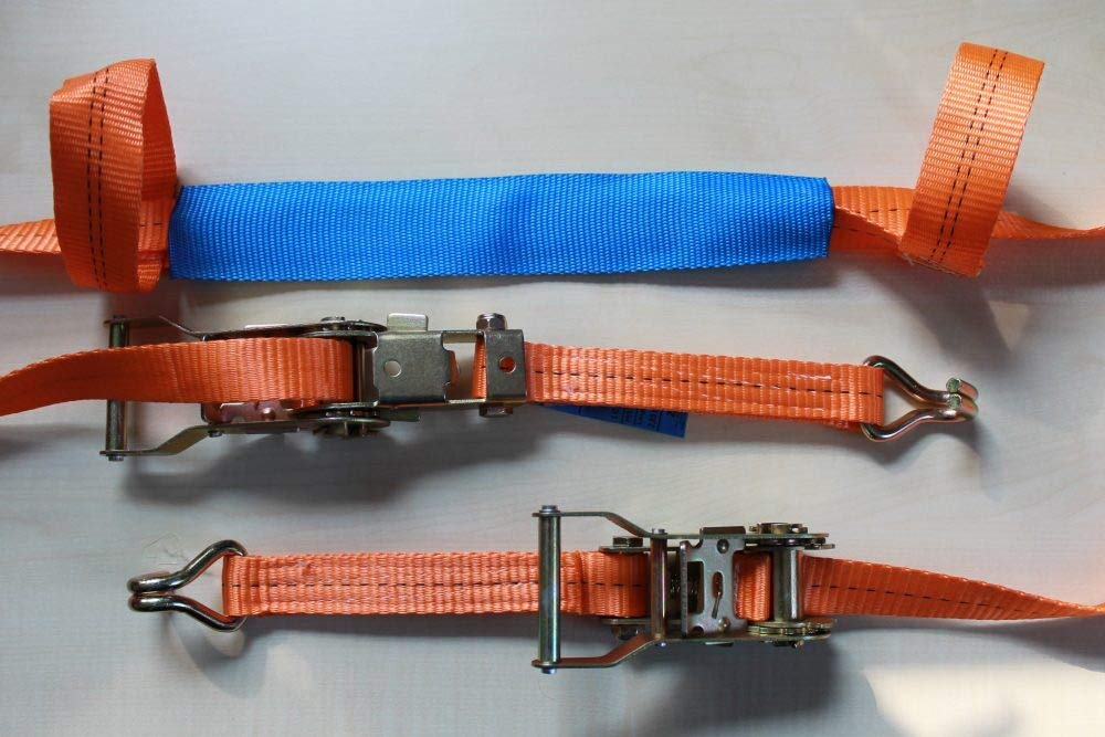 Système d'arrimage complet pour moto - Sangle d'arrimage pour moto