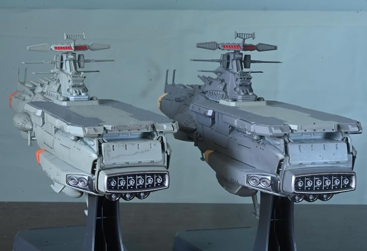 Bandai Hobby – 1/1000 EFCF Asuka Class Fast Combat Support Tender / Amphibious Assault Ship DX – Space Battleship Yamato – Kit à Assembler