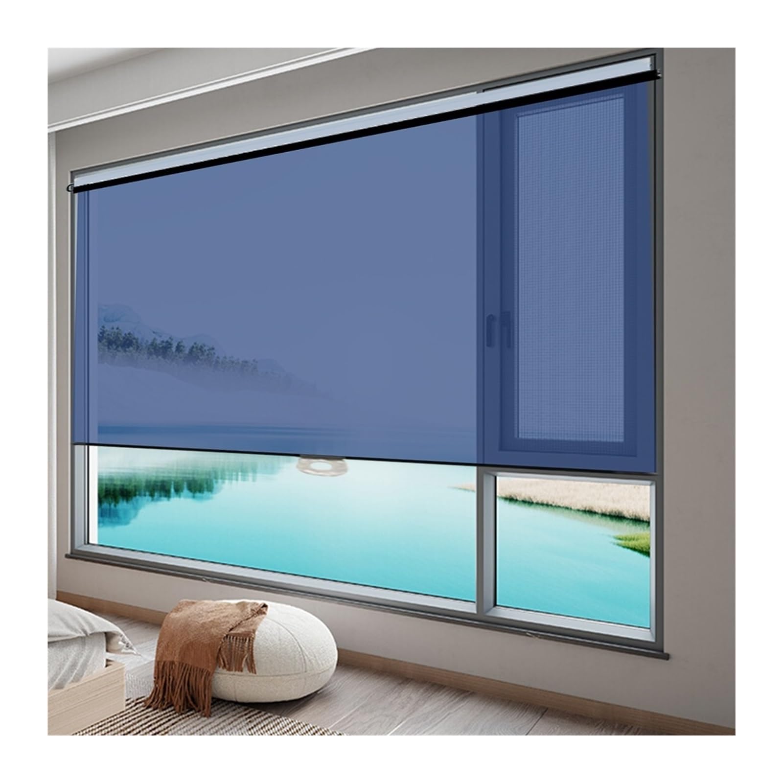 Amazon.com: One-Way Mirror Roller Shade - Thermal Insulated UV