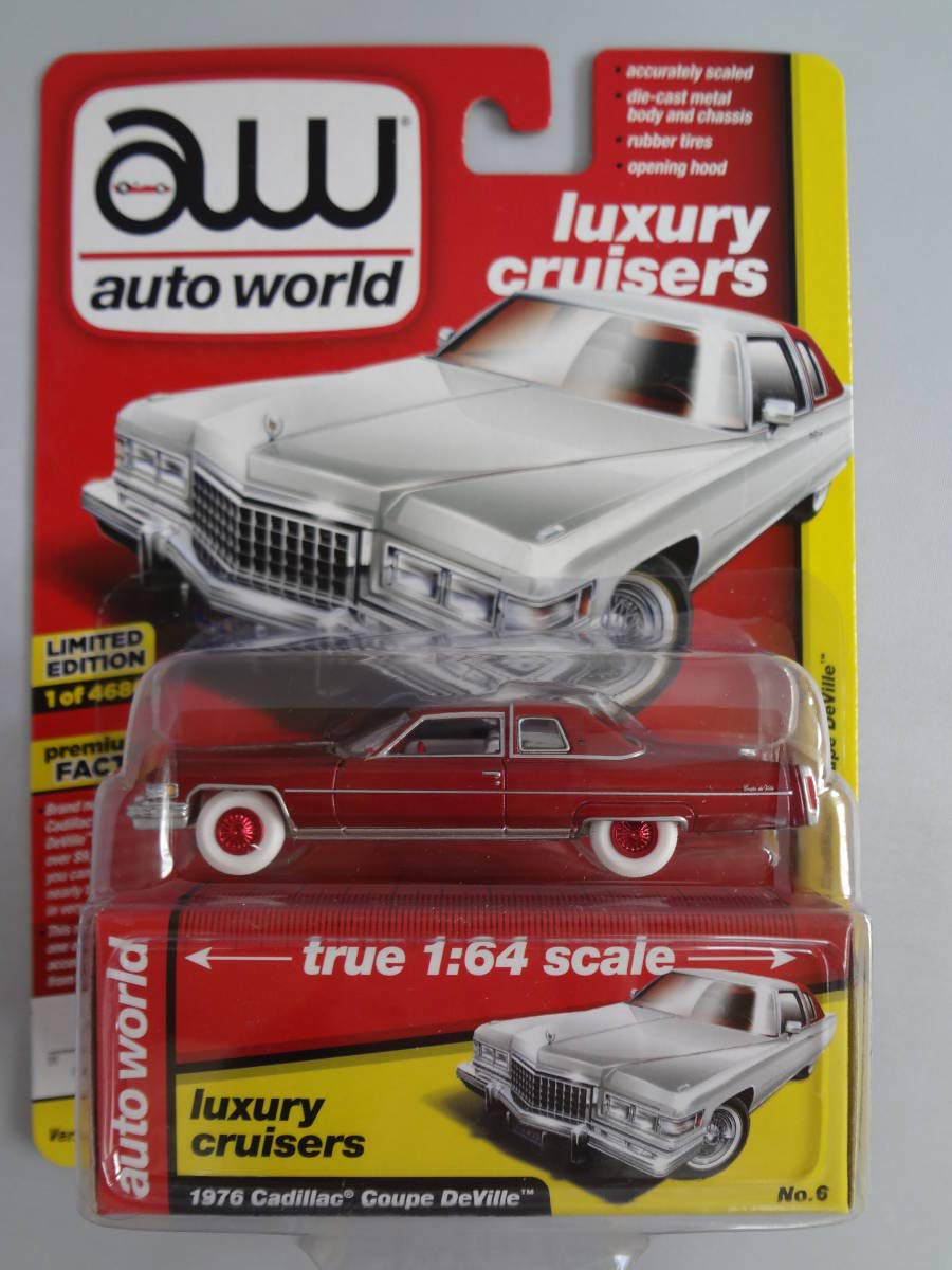 １/18 1976キャデラック クーペデビル Amazon | Auto World オートワールド 1/64 1976 Cadillac Coupe
