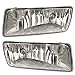 Fog Driving Lights Lamps Pair Set w/Clear Rectangular Lens for Ford Explorer