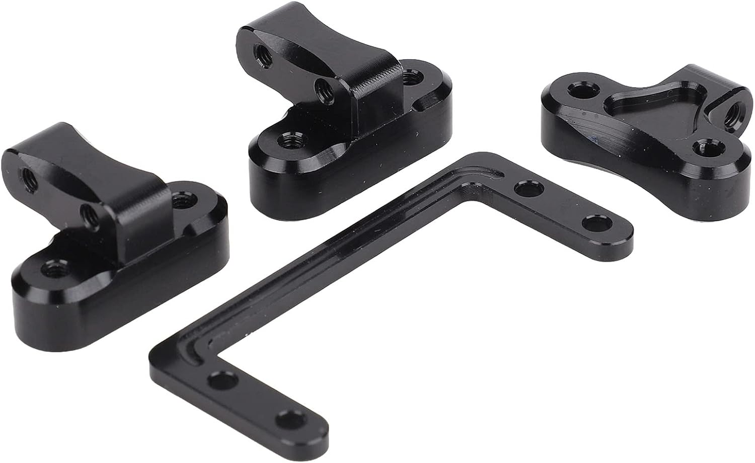 Jeanoko Servo Mount, High Strength Black RC Servo Bracket