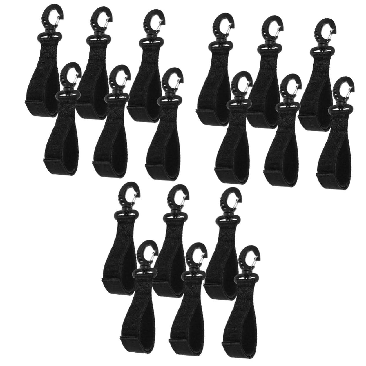 ifundom Ocean Cordage Crochet pour Voilier Fixé Crochet De Ligne D'amarrage pour Quai Crochet Crochet De Bateau Crochet D'amarrage pour Bateau Plastique Black