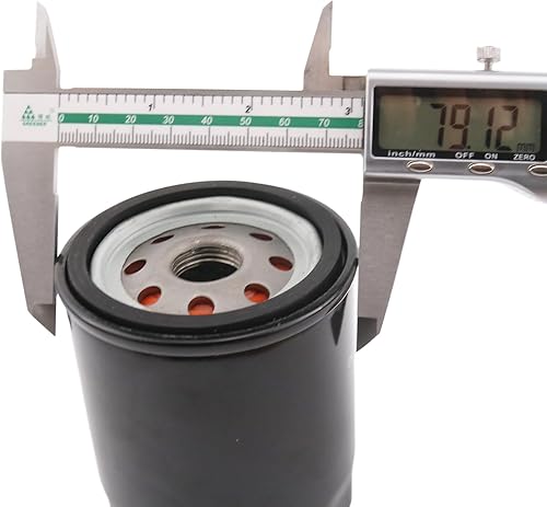 Miniatura 5 de Filtro de aceite negro 31-4103A compatible con Harley-Davidson Twin Cam 1999-2017 y M8 Milwaukee Eight 2017-2020