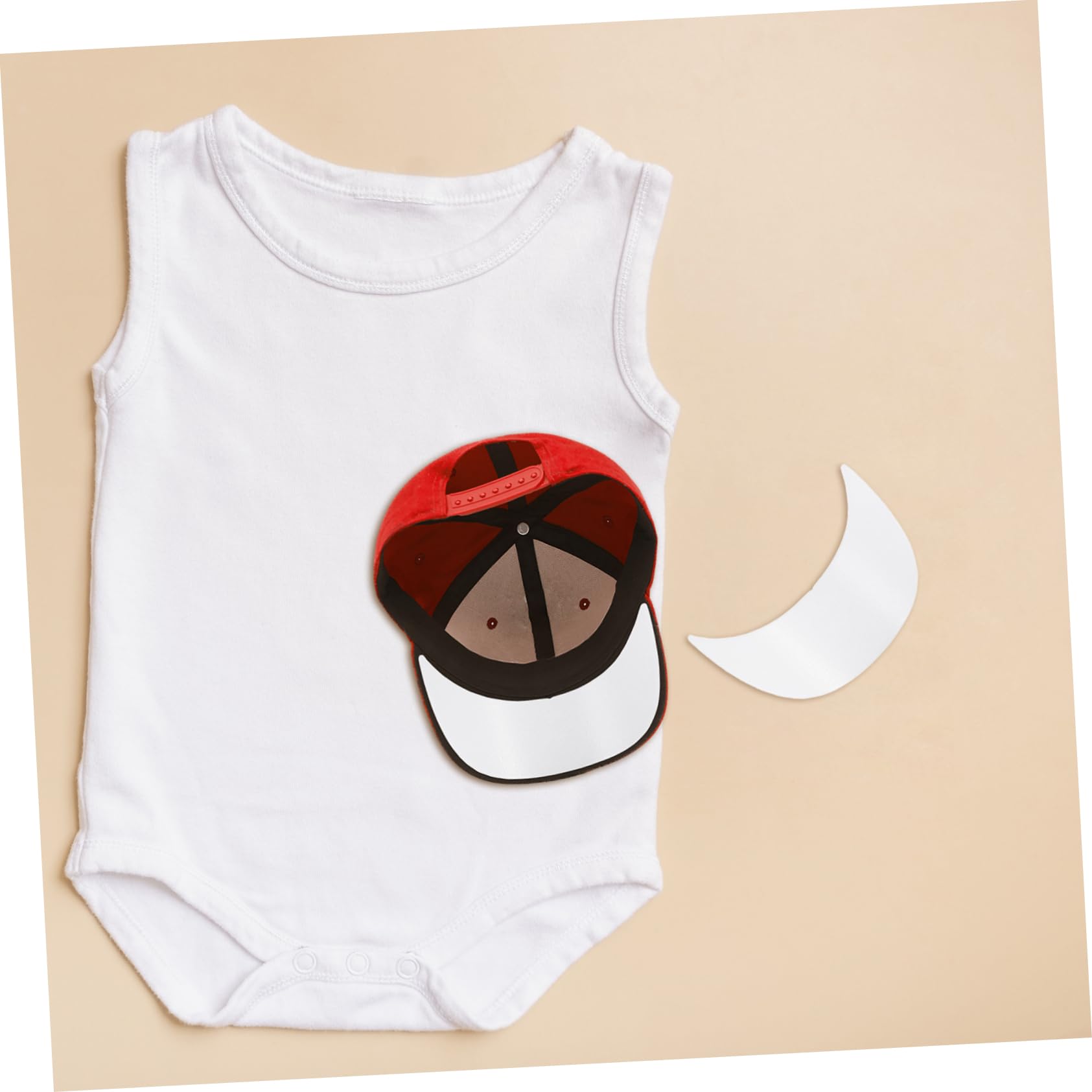 FOMIYES 20piezas Visera De Plástico Para Sombrero De Niño Accesorios De Visera De Insertos De Para Hacer Sombreros De Béisbol