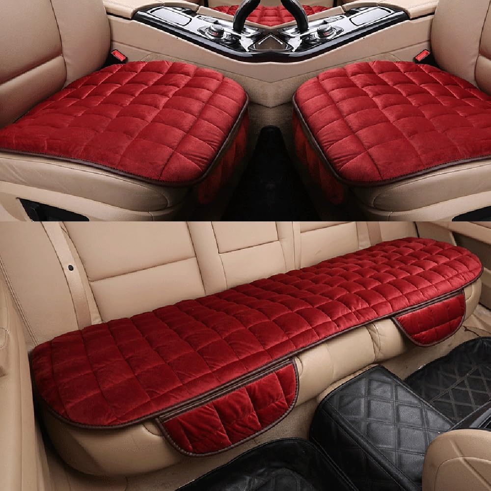 YIOUYICar Universal Seat Protector Waterproof Dustproof Memory Foam Car Seat Cushion, for Mercedes GLB 2021+ [X247] 7 Seats,Three-piece set-B
