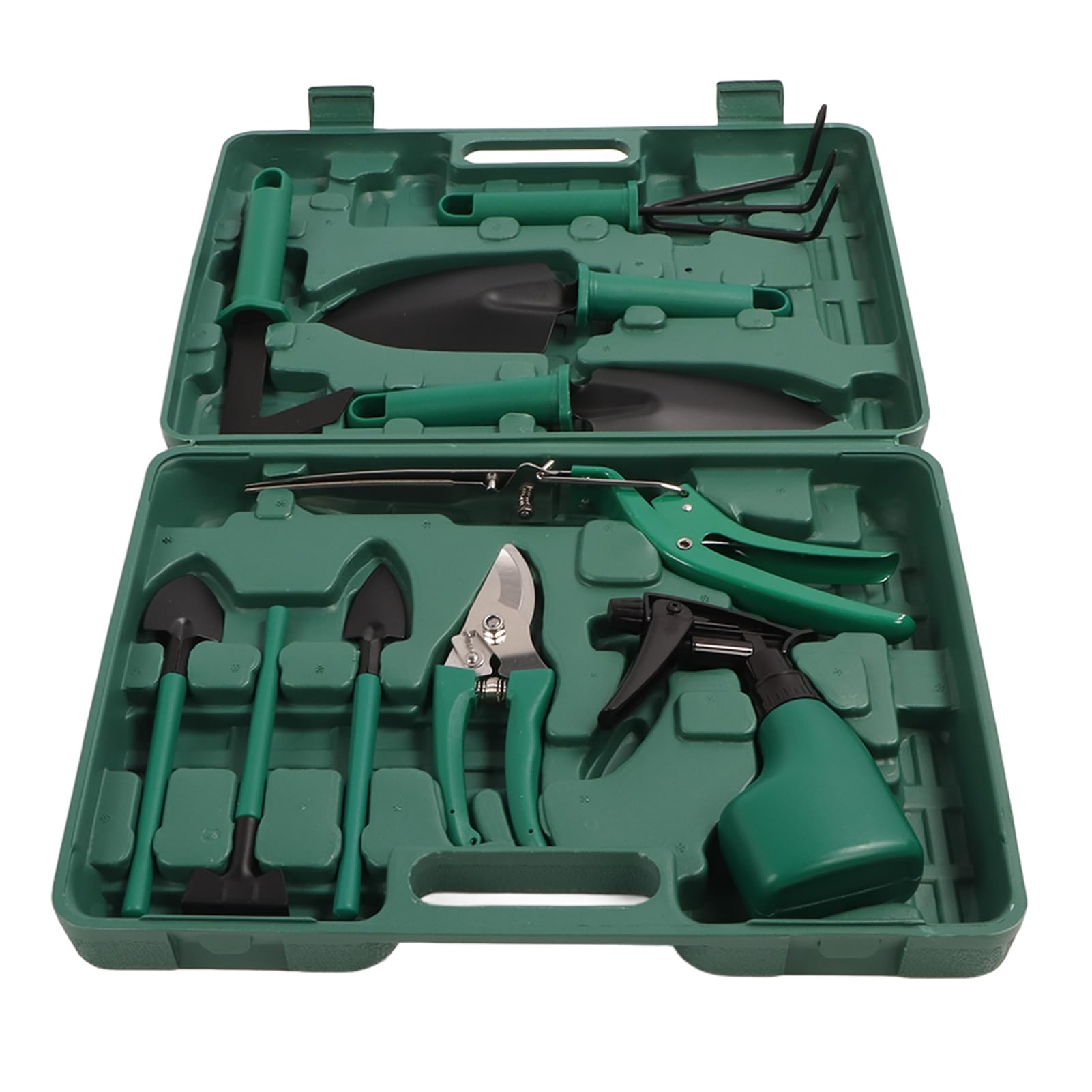 Ensemble D'outils De Jardin 10 Pièces, Outils à Main De Jardinage Extérieur En Fer Robuste, Kit D'outils De Jardin à Poignée Ergonomique Avec Boîte Fourre-tout De Jardinage, Cadeaux De Jardinage Idéau