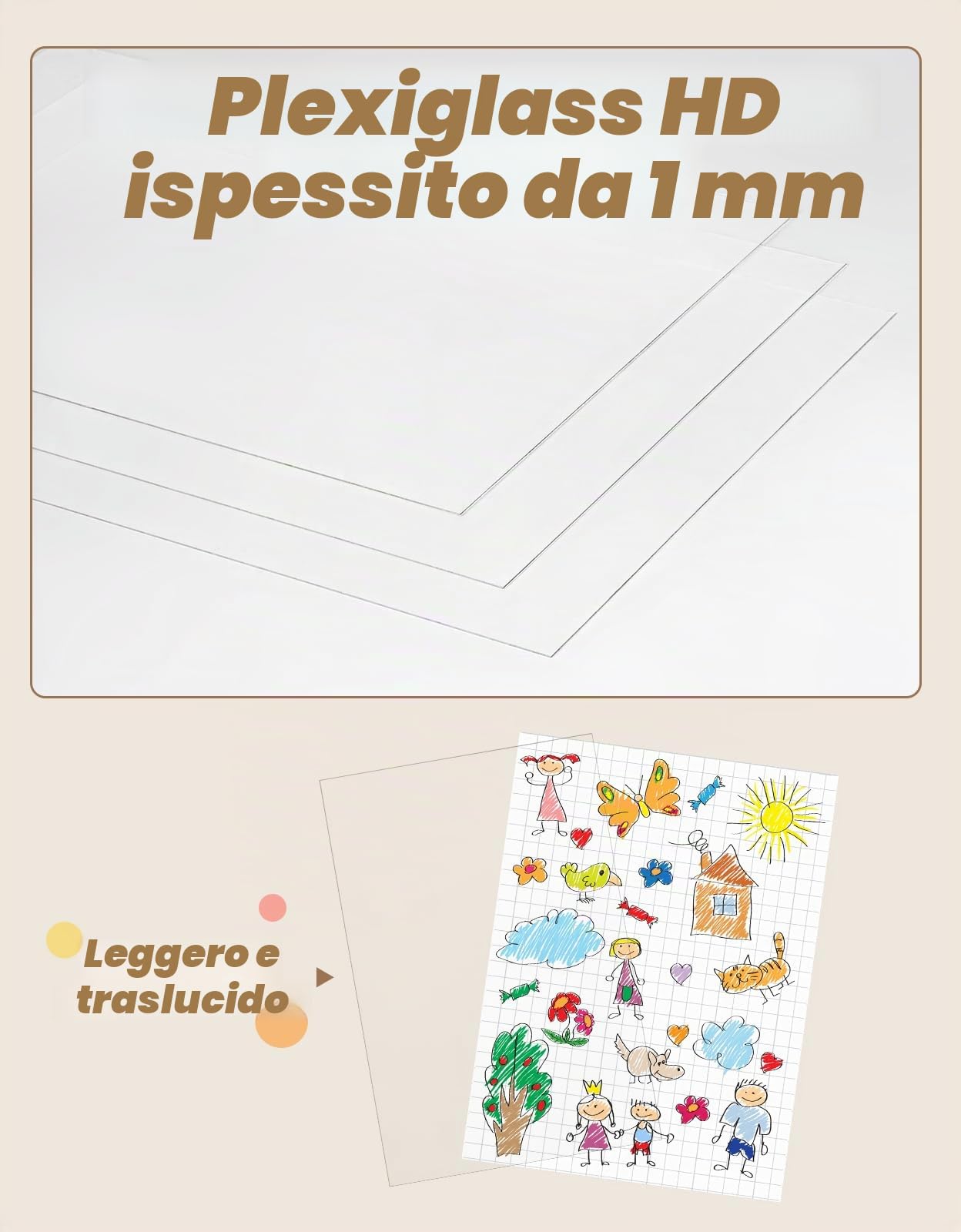 Disegni Bambini Cornice A4, con Orizzontale o Verticale, Frontale Cornice Portafoto Artistica Apribile, Artistiche Cornici per Disegno Bambini, Bianco, A4, 1 Pezzi