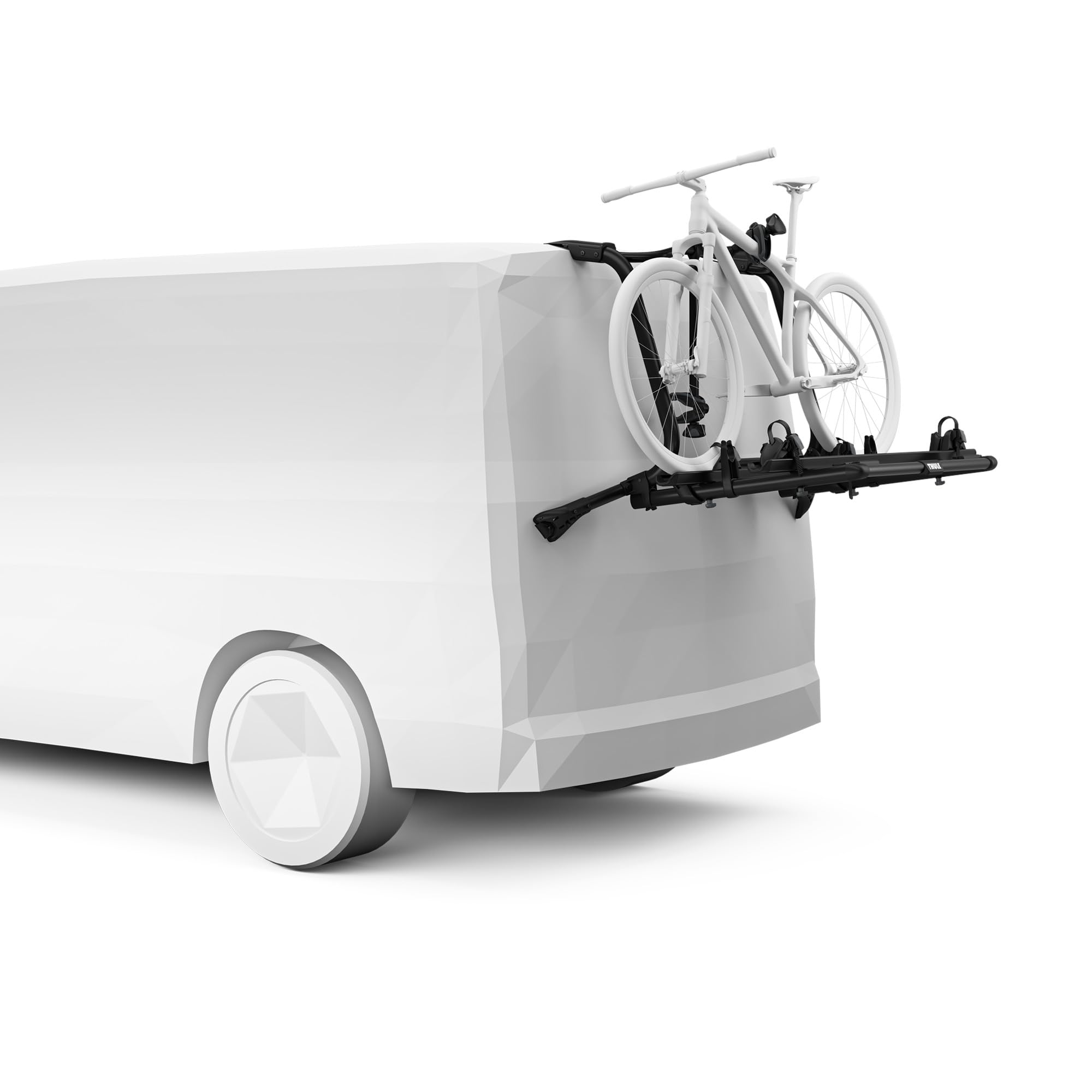 Thule WanderWay Fahrradträger, Heckklappen-fahrradträger zur Rahmenmontage Black, One-Size